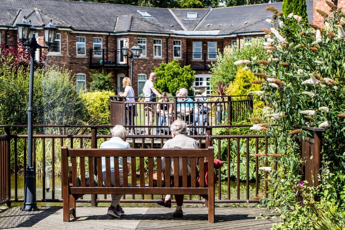 National Garden Scheme open day at Middleton Hall Retirement Village near Darlington. 19/8/2023. Photograph: Stuart Boulton/MHRV