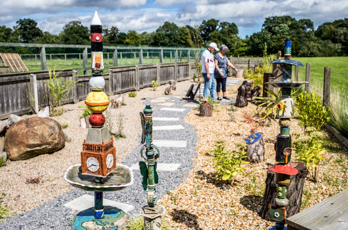 National Garden Scheme open day at Middleton Hall Retirement Village near Darlington. 19/8/2023. Photograph: Stuart Boulton/MHRV